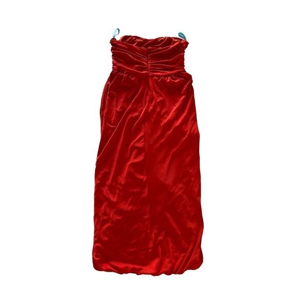 NWT MARCIANO SLEEVELESS MINI DRESS RED Size 2 - Picture 2 of 6